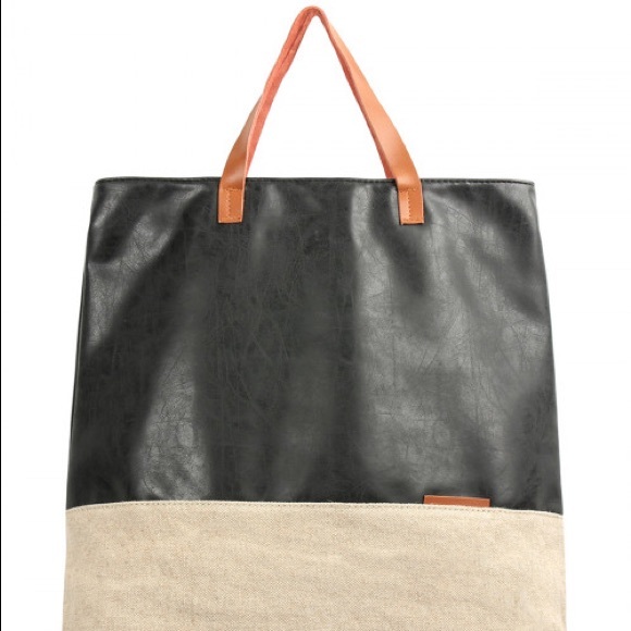 Real Leather Tote Purse - Picture 2 of 4